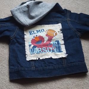 Sesame Street Jackets & Coats - 12 mo Boys Denim Jacket Sesame Street Jackets & Coats - 12 mo Boys Denim Jacket